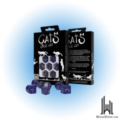 Cats Modern Dice Set Meowster